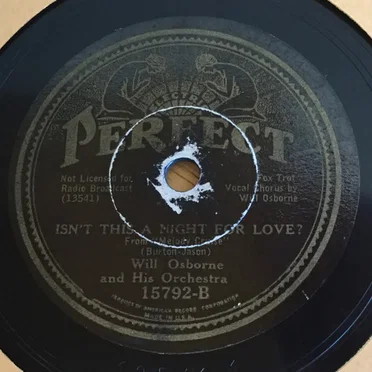 I May Be Dancing With Somebody Else / Isn’t This a Night for Love