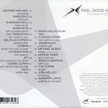 Feel Good Mix - The Best of 2004 by Various Artists - album cover