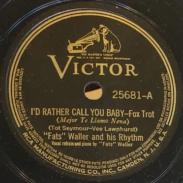 I'd Rather Call You Baby / Our Love Was Meant to Be