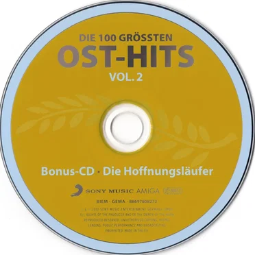 Die 100 grössten Ost-Hits Vol. 2: Platz 48-100 by Various Artists - album cover