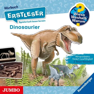 Hörbuch Erstleser - Dinosaurier by Wieso? Weshalb? Warum? - album cover