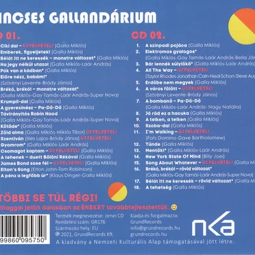Kincses Gallandárium by Galla Miklós - album cover