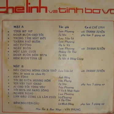 Chế Linh và tình bơ vơ