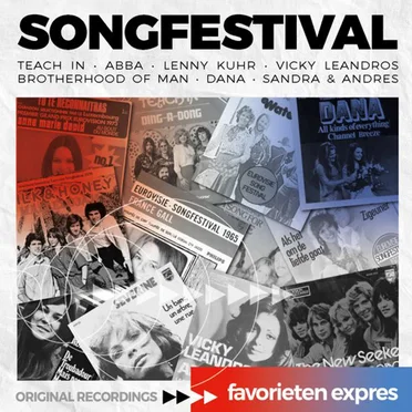 Songfestival by Various Artists - album cover