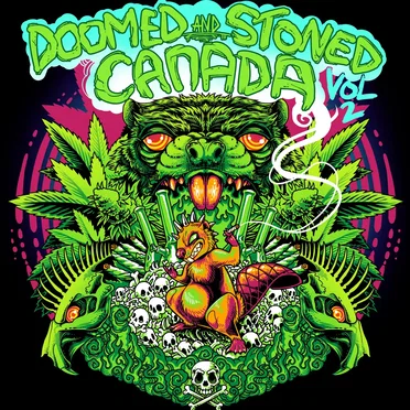 Doomed & Stoned in Canada (Vol II) by Various Artists - album cover