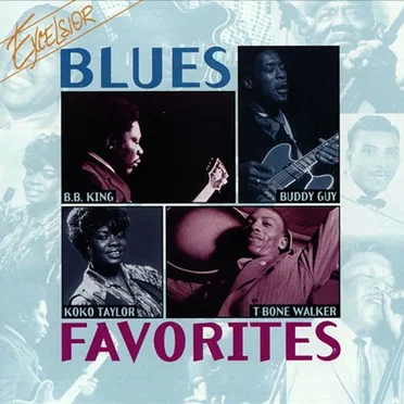 Blues Favorites by Various Artists - album cover