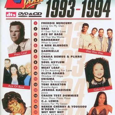 40 Jaar Top 40: 1993-1994 by Various Artists - album cover