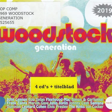 The Woodstock Generation 1969 by Various Artists - album cover