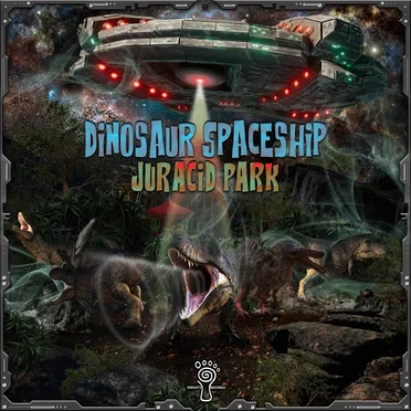 Juracid Park by Dinosaur Spaceship - album cover