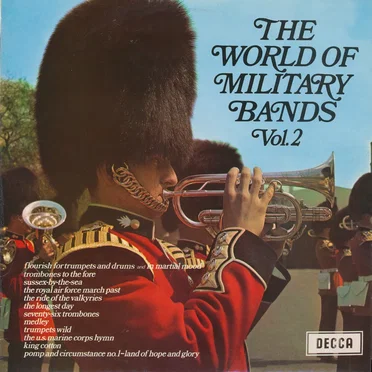 The World of Military Bands, Vol. 2 by Various Artists - album cover