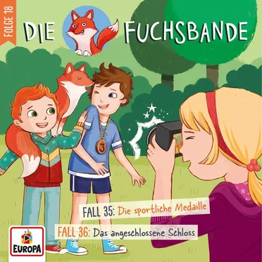 Die Fuchsbande, Folge 18: Fall 35: Die sportliche Medaille / Fall 36: Das angeschlossene Schloss by Die Fuchsbande - album cover