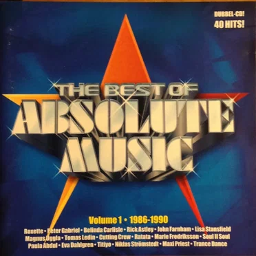 The Best of Absolute Music, Volume 1: 1986–1990 by Various Artists - album cover