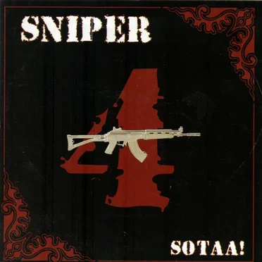 Sotaa! by Sniper - album cover