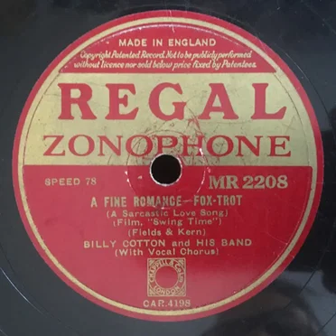 A Fine Romance / Serenade in the Night