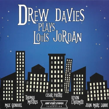 Plays Louis Jordan by Drew Davies - album cover