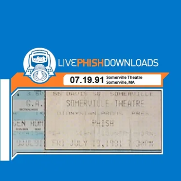1991‐07‐19: Somerville Theatre, Somerville, MA, USA