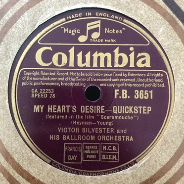 My Heart’s Desire / The Homing Waltz