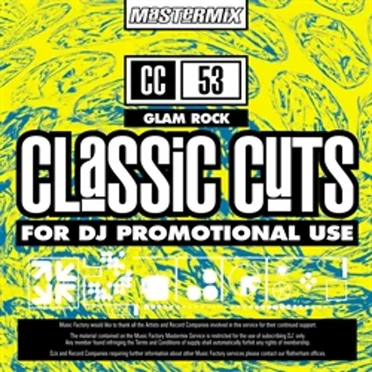 Mastermix Classic Cuts 53: Glam Rock by Various Artists - album cover