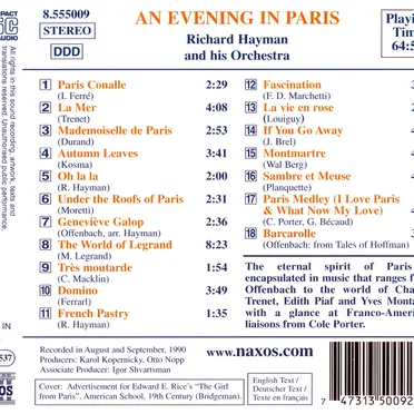 An Evening In Paris