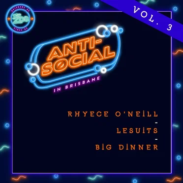 Anti‐Social in Brisbane, Vol. 3 by Various Artists - album cover