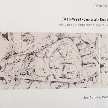 East-West-Central-South: African Contemporary Piano Music by Jan Gerdes - album cover