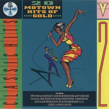 Motown Hits of Gold, Volume 2 by Various Artists - album cover