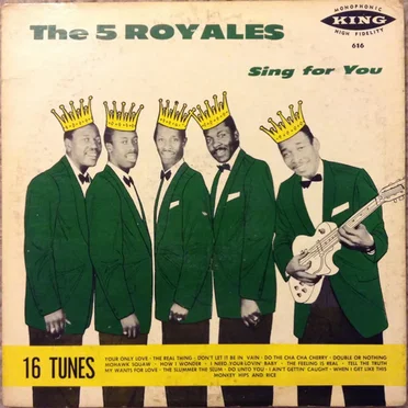 Sing for You by The “5” Royales - album cover