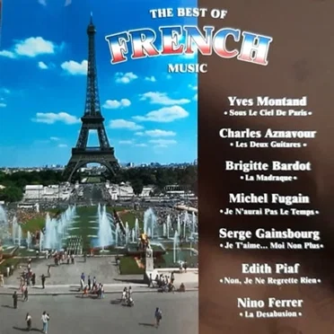 The Best of French Music by Various Artists - album cover