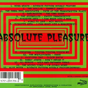 Absolute Pleasure: A Tribute to Rocky Horror by Various Artists - album cover