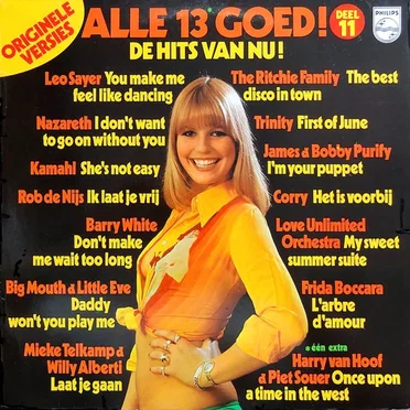 Alle 13 goed! Deel 11 by Various Artists - album cover