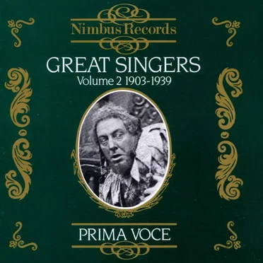Great Singers Volume 2 (1903-1939) by Various Artists - album cover