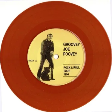 Rock & Roll Tour 1984 by Groovey Joe Poovey - album cover