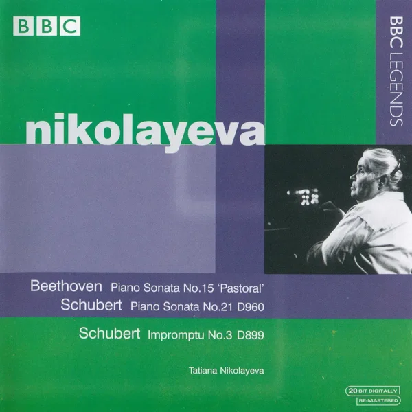 Beethoven: Piano Sonata no. 15 "Pastorale" / Schubert: Piano Sonata D960 / Impromptu no. 3 D899
