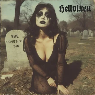 She Loves to Sin by Hellvixen - album cover