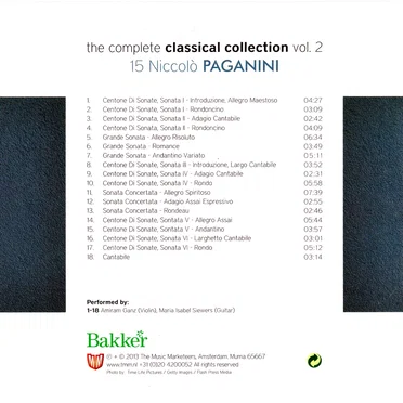 The Complete Classical Collection Volume 2: Sonata's
