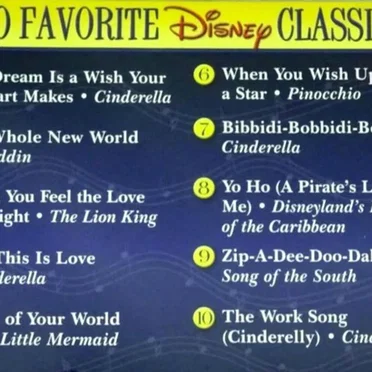 10 Favorite Disney Classics by Various Artists - album cover