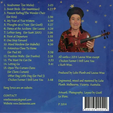 Sweet Birds by Louisa Wise - album cover