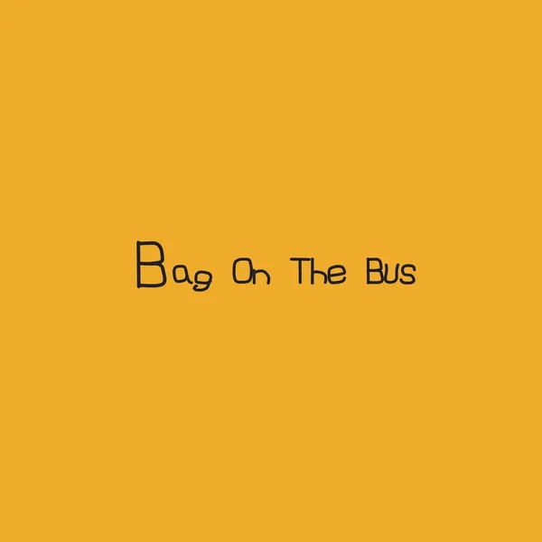 Bag On The Bus