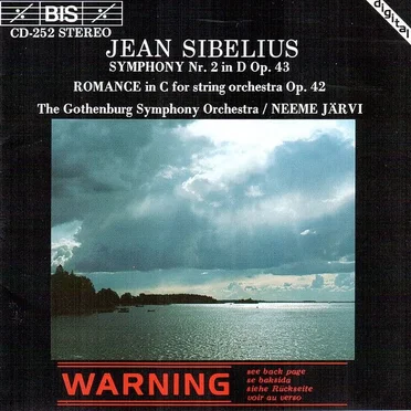 Symphony no. 2 in D, op. 43 / Romance in C for String Orchestra, op. 42