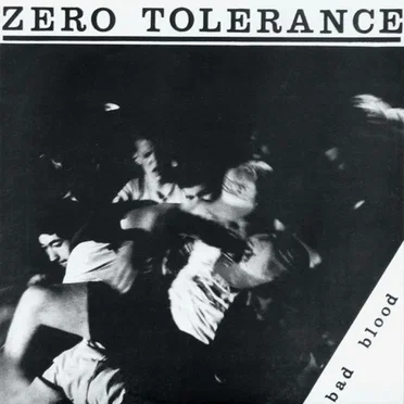 Bad Blood by Zero Tolerance - album cover
