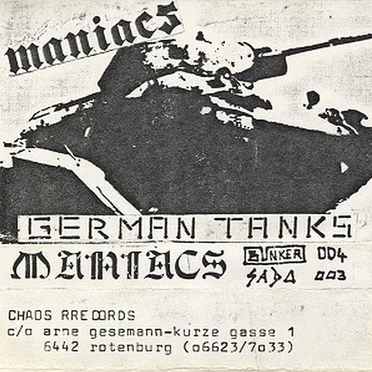 German Tanks by Maniacs - album cover
