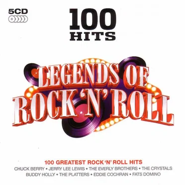 100 Hits: Legends of Rock ’n’ Roll by Various Artists - album cover