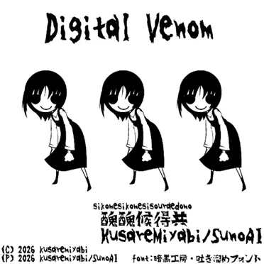 Digital Venom by 腐れ雅 - album cover