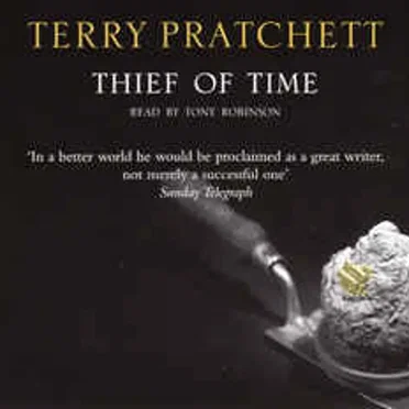 Thief of Time by Terry Pratchett - album cover