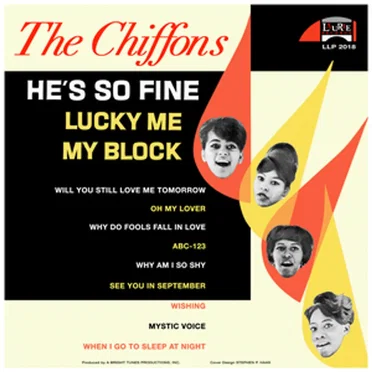 He's So Fine by The Chiffons - album cover