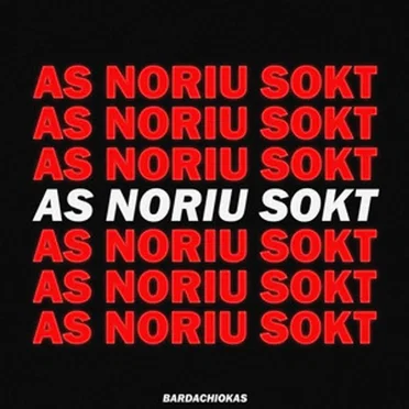 Aš noriu šokt by Bardachiokas - album cover