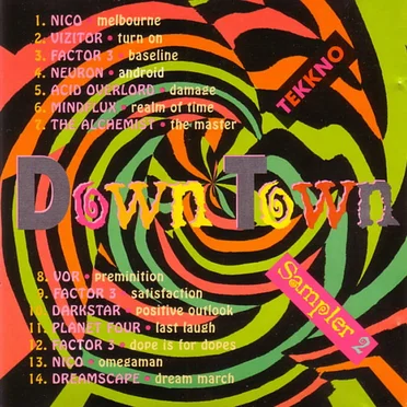 Down Town Tekkno: Sampler 2 by Various Artists - album cover