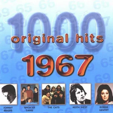 1000 Original Hits: 1967 by Various Artists - album cover