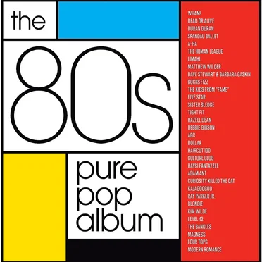 The 80s Pure Pop Album by Various Artists - album cover