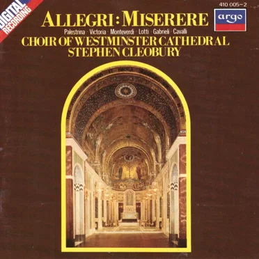 Allegri: Miserere by Various Artists - album cover